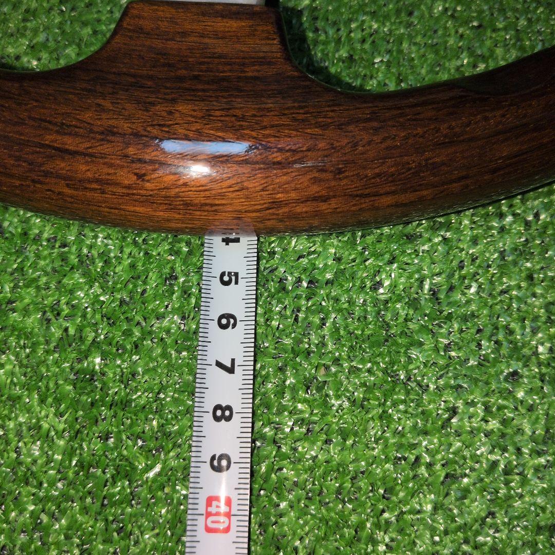 時代物、使用無し、 超美品です。MOMO- ウッドステアリング37㌢