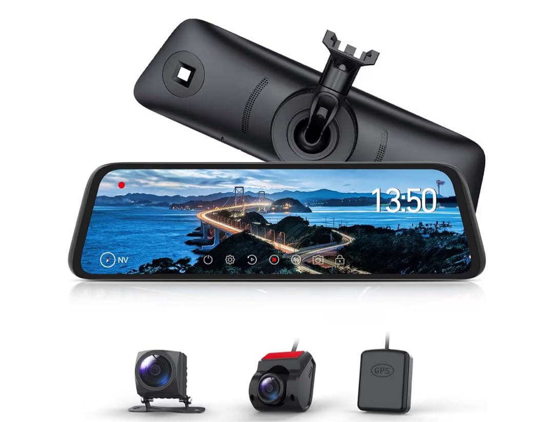 512124AUTO-VOX T9 Pro ドライブレコーダー ミラー型　未開封