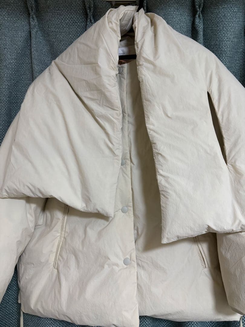 fennel BEAUTY&YOUTH ナイロンマフラーダウンジャケット