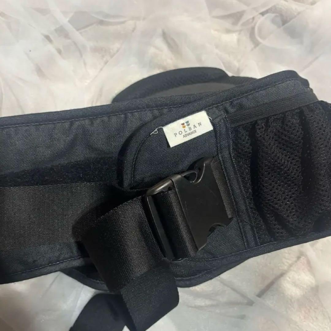 ●良品　ヒップシート●ポルバン　アドバンス【ダブルショルダー付】