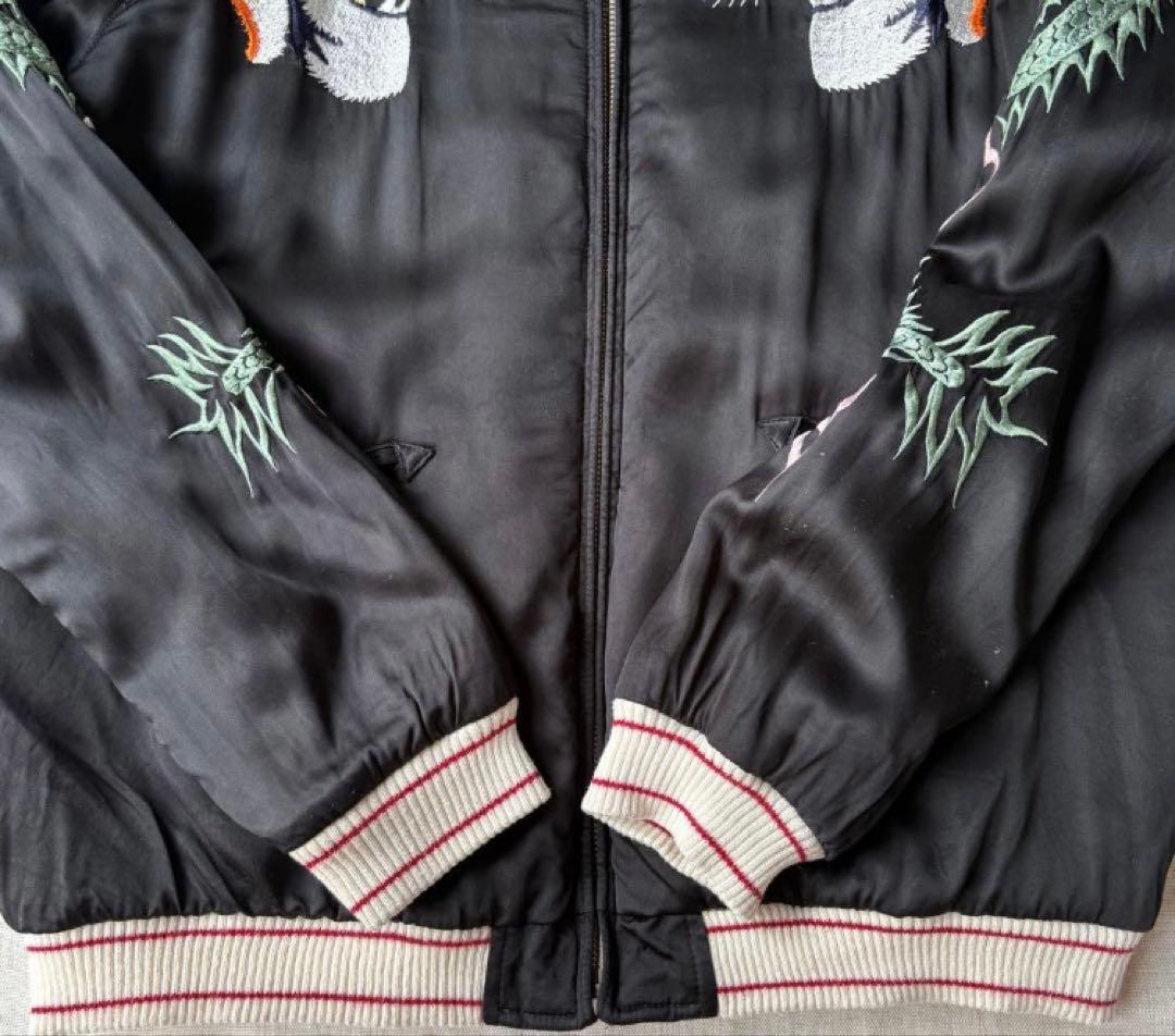 又吉直樹着 HOUSTON ヒューストン レーヨン スカジャン