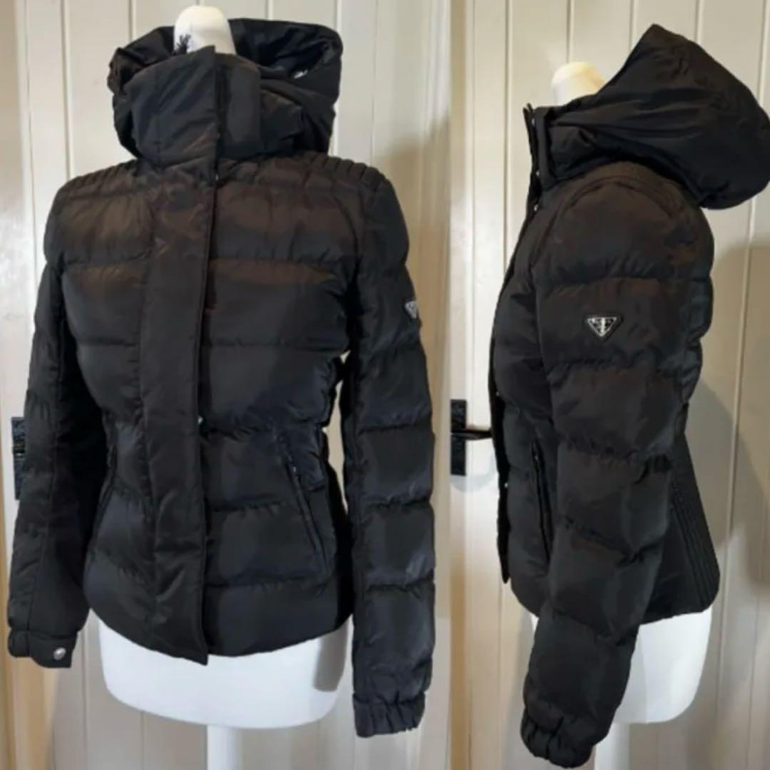PRADA ダウンジャケット アウターサイズ38クリーニング済 即日発送