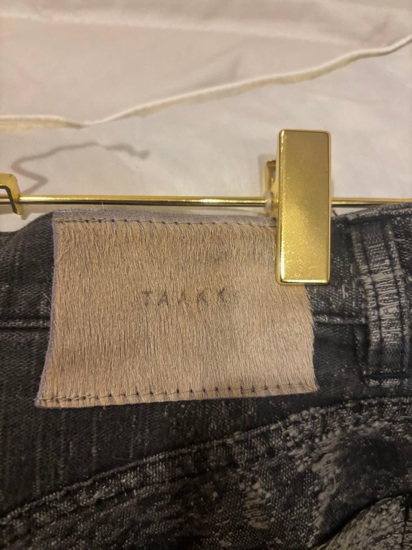 ぽっとTAAKK DENIM WIDEPANTS デニムパンツ