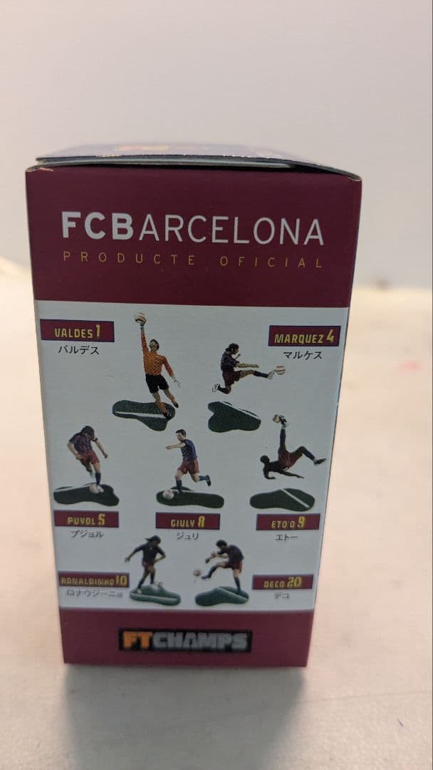 未開封FC BARCELONA 3インチトレーディングフィギュア 1BOX