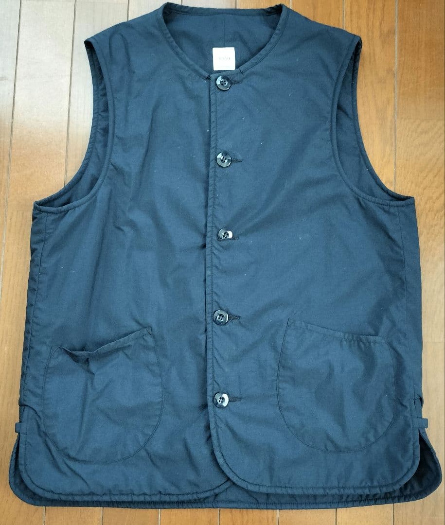 ARAN 中綿VEST ネイビー サイズ3