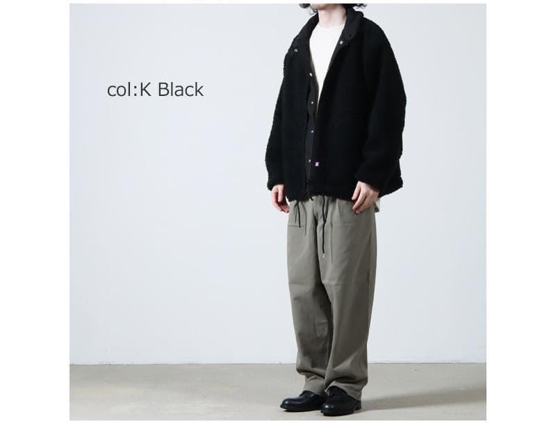 THE NORTH FACE PURLE LABE　ウールボアリバーシブル　M