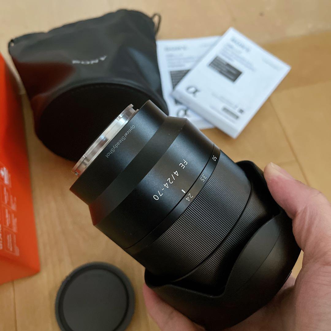 Sony α7C デジタル一眼レフ ZEISS FE 24-70mm F4レンズ