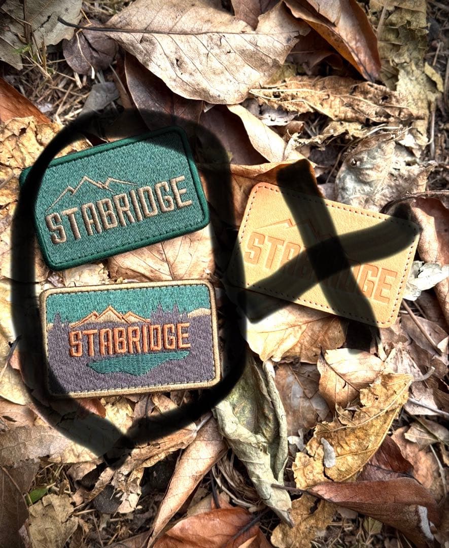 STABRIDGE REMOVABLE PATCH (2PC) ワッペン 2枚