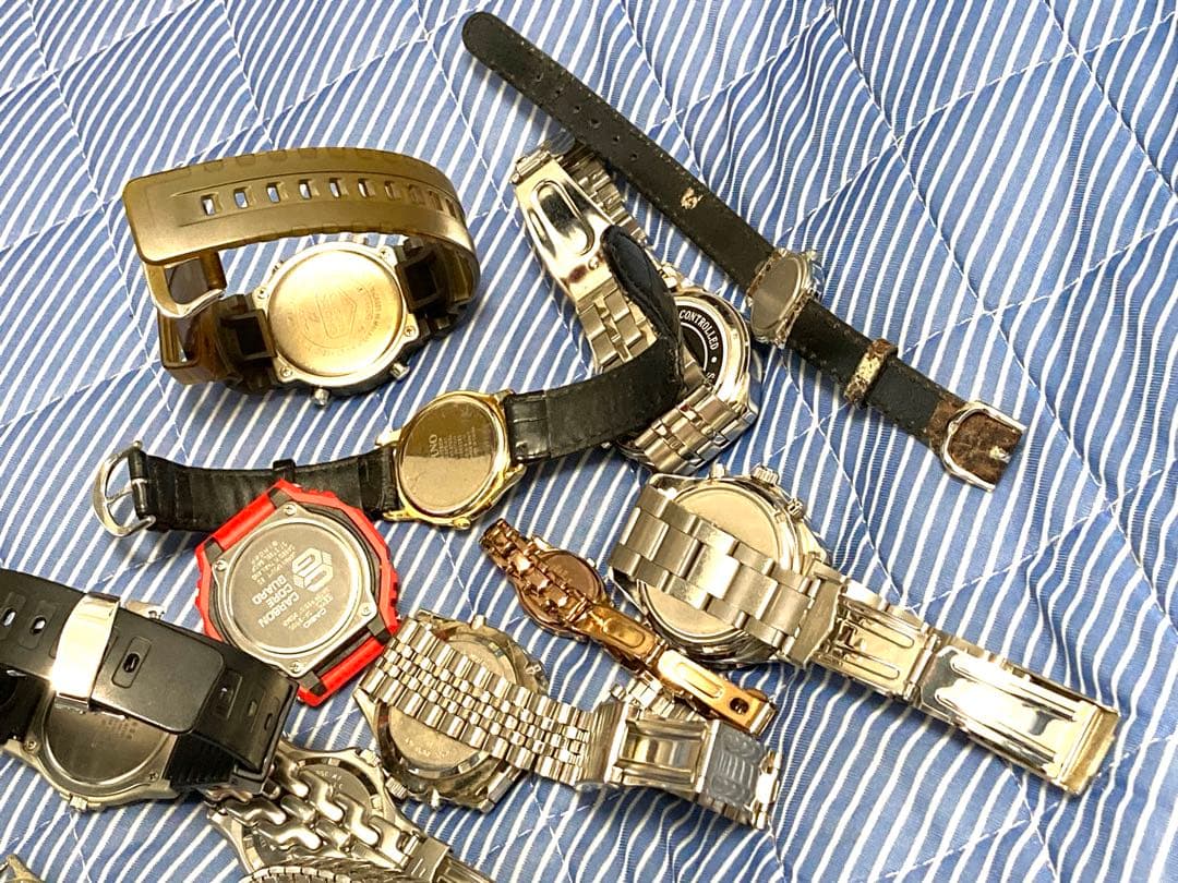腕時計まとめ売り17個　動作品　ジャンク品　カシオ　シチズンetc