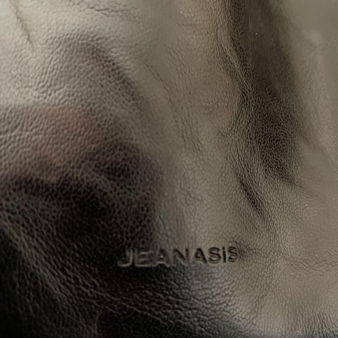 JEANASIS 2way アンティークフェイクレザーボストンバッグ