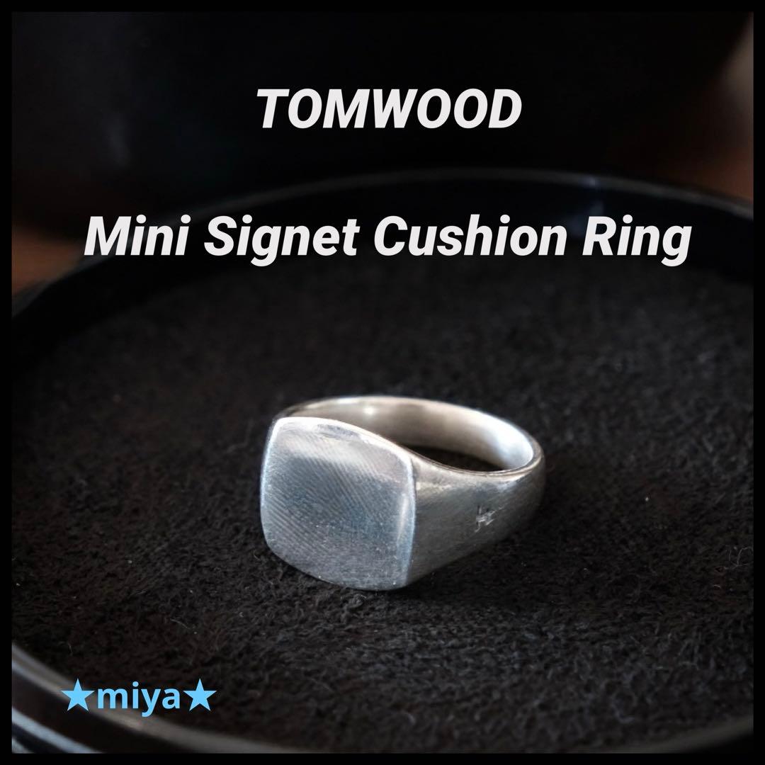 アクセサリー TOMWOOD / Mini Signet Cushion Ring / 46