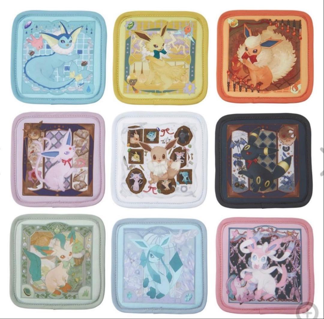 ポケモン イーブイ コースター Eevee Collection 9種 コンプ