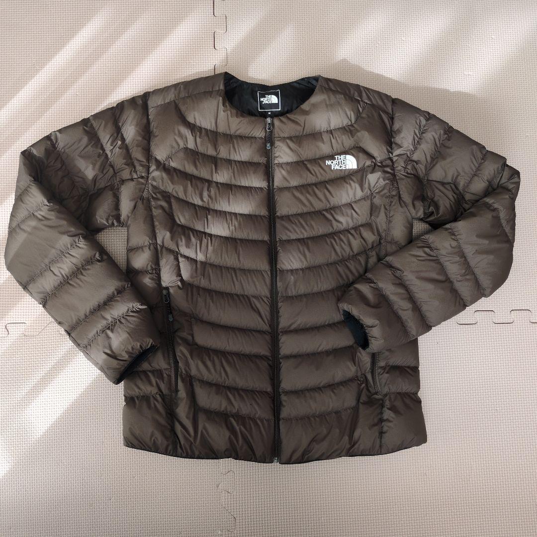 ノースフェイス サンダーラウンドネック ダウンジャケット M PERTEX