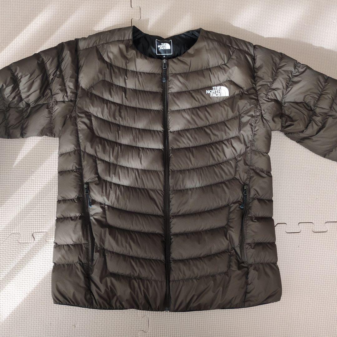 ノースフェイス サンダーラウンドネック ダウンジャケット M PERTEX