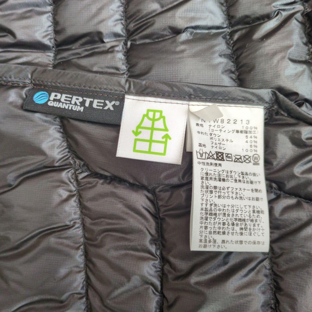 ノースフェイス サンダーラウンドネック ダウンジャケット M PERTEX