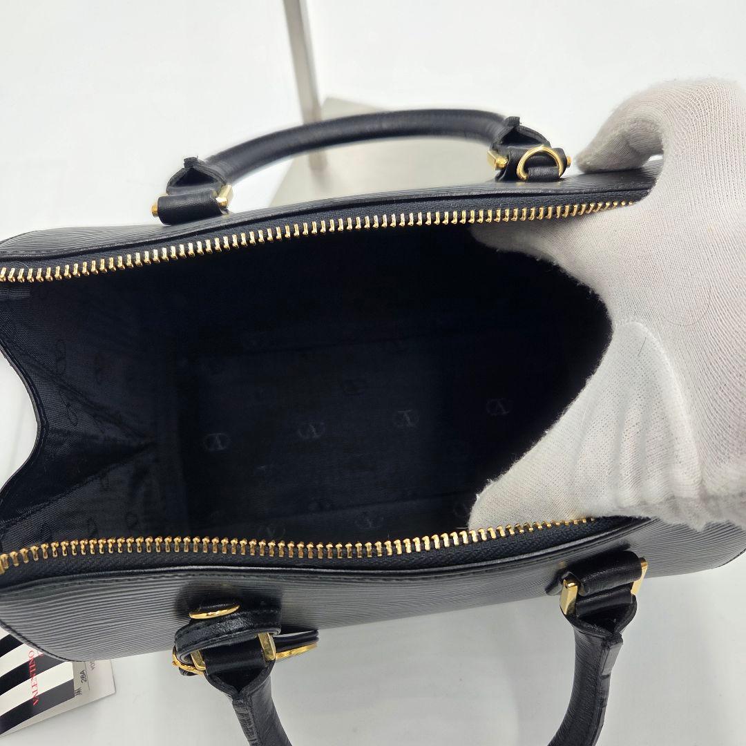 【極美品】 VALENTINO　GARAVANI 2way ミニボストンバッグ