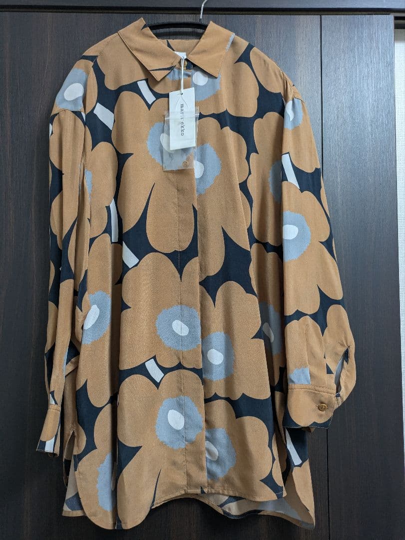 ​新品タグ付 マリメッコ Pieni Unikko シャツ 38サイズ 訳あり