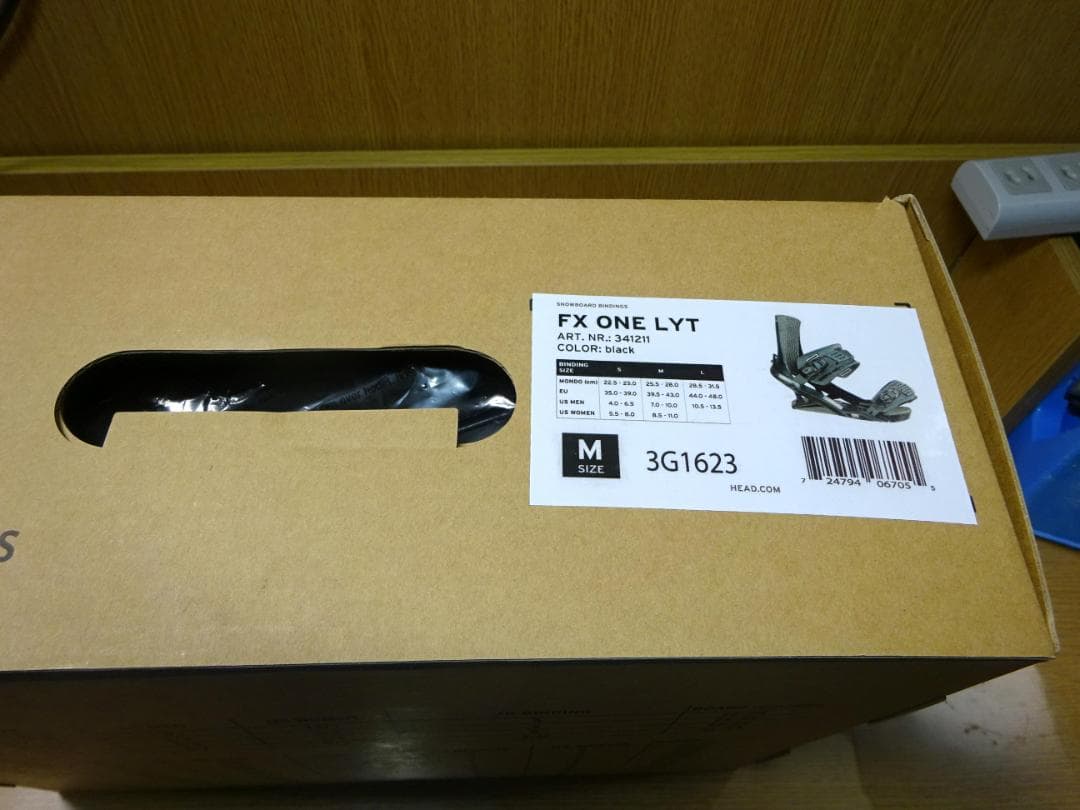 新品 HEAD バインディング FX ONE LYT Black M 超軽量基礎