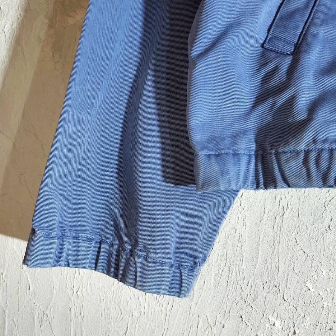 ポロラルフローレン　スイングトップ　ハリントンジャケット　ブルゾン　青　80s〜