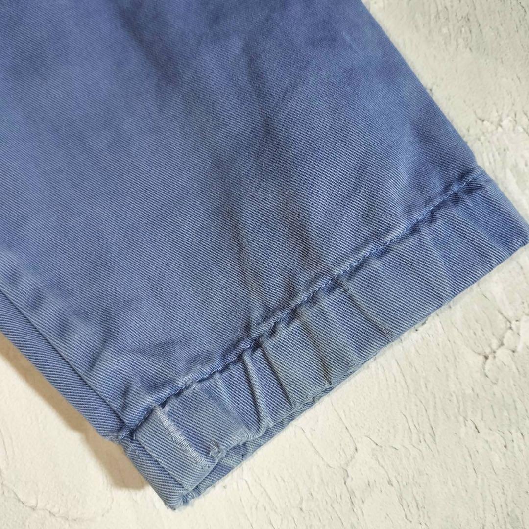 ポロラルフローレン　スイングトップ　ハリントンジャケット　ブルゾン　青　80s〜