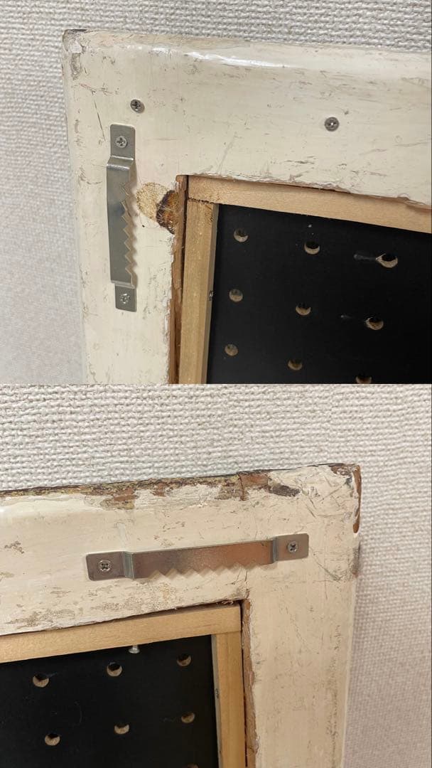 ACME Furniture 有孔ボード パンチングボード ペグボード フック付