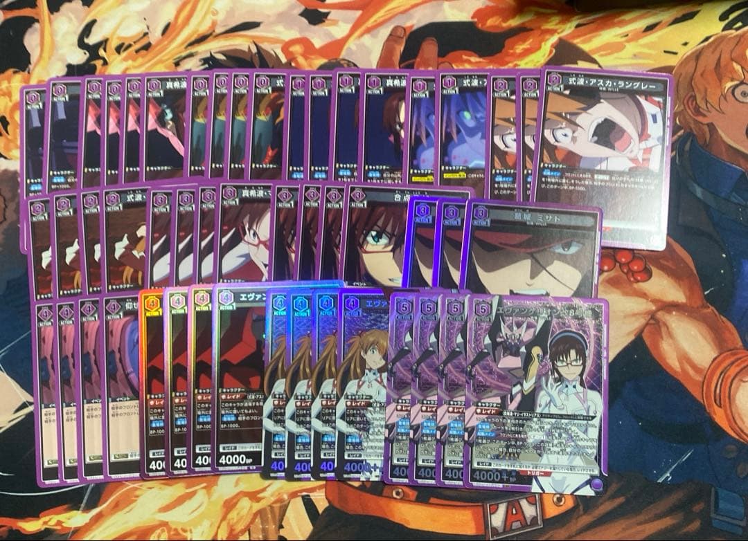 ろ*つ様 ユニオンアリーナ エヴァンゲリオン 紫WILLEデッキ