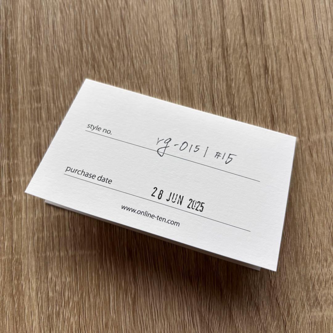 TEN. ハートシグネットリング 15号