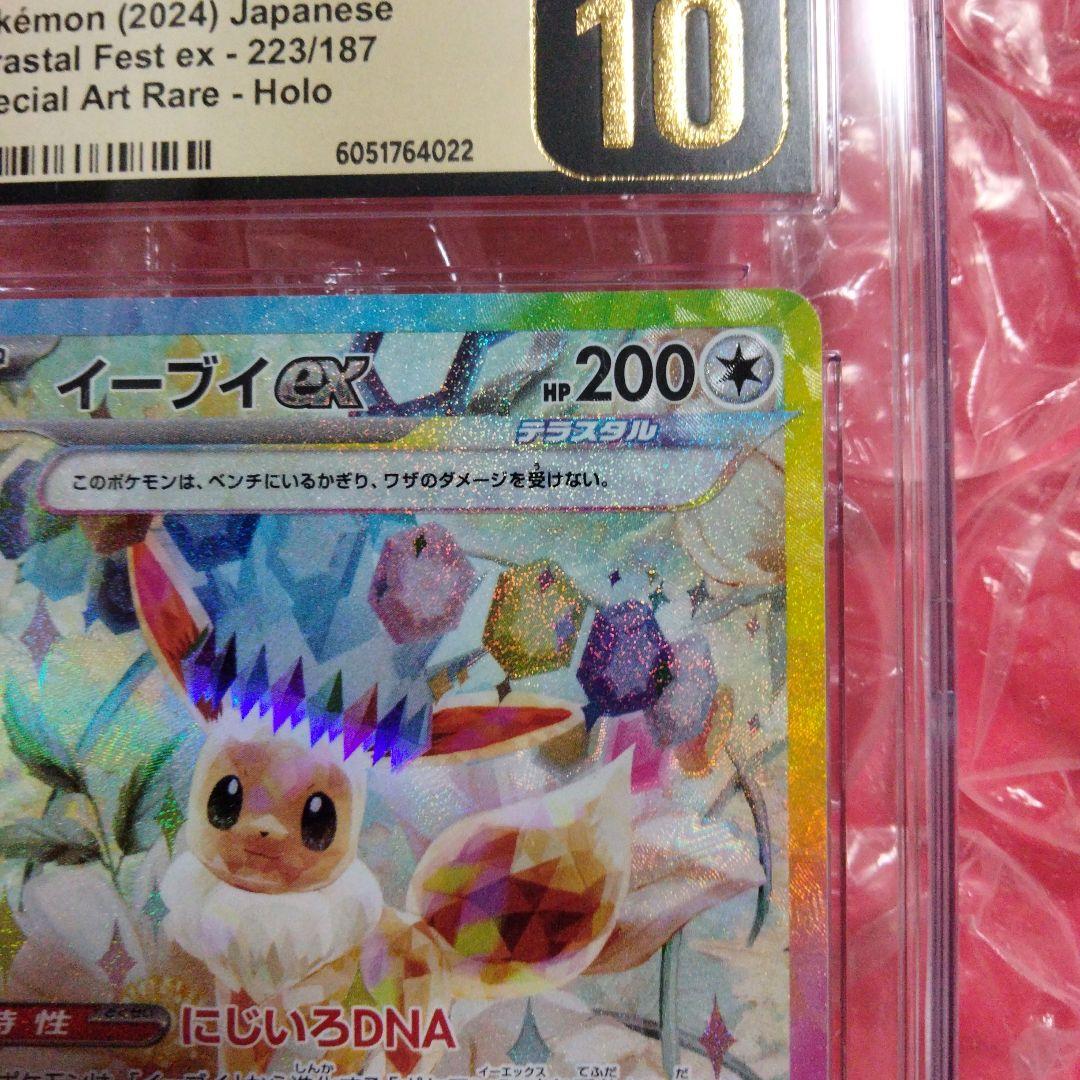 CGC10 ブラック PRISTINE イーブイex SAR 223/107