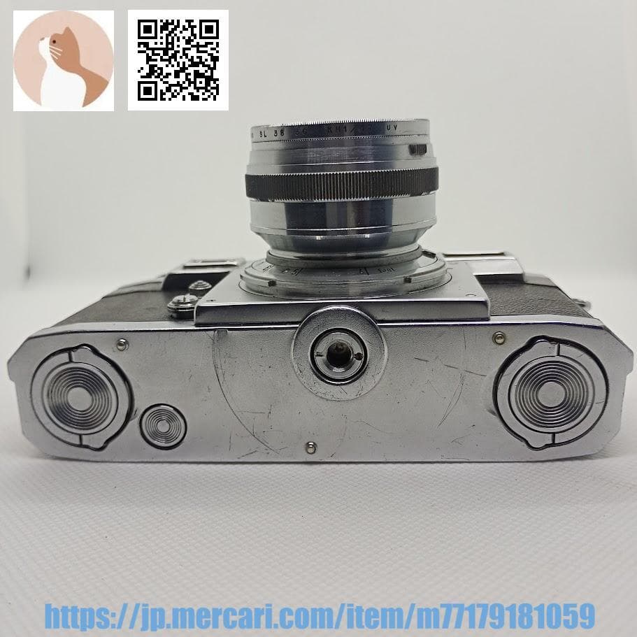 【整備済完動品】Contax Ⅱa CD SonnarJena 5cm F1.5