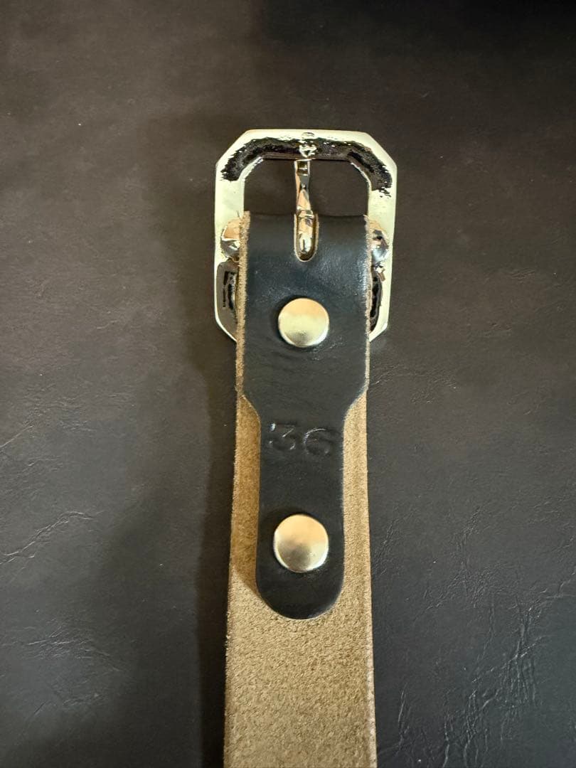 小物 schott PERFECT BELT NARROW 36