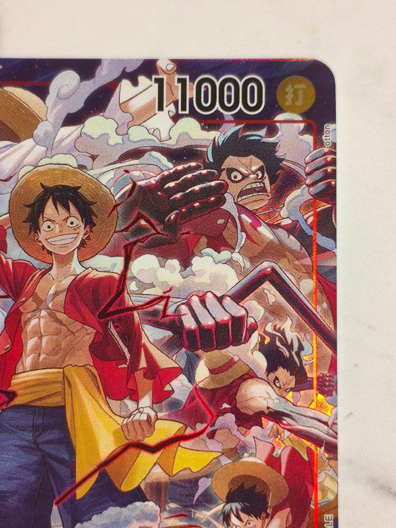 ワンピースカード ルフィ ワンピースデイ プロモ ST10-006　美品