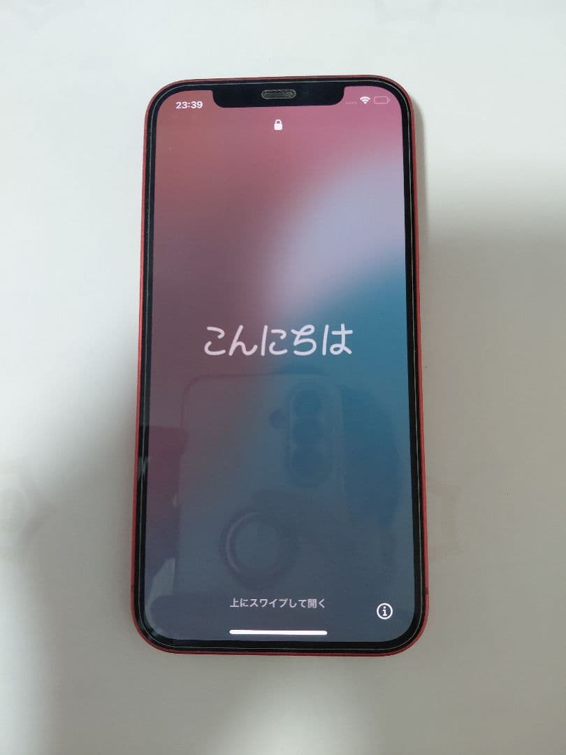 Apple iPhone 12 赤色 本体　ジャンク