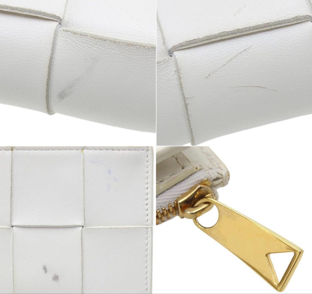 S2092 ボッテガヴェネタ カセット マキシイントレチャート二つ折り財布