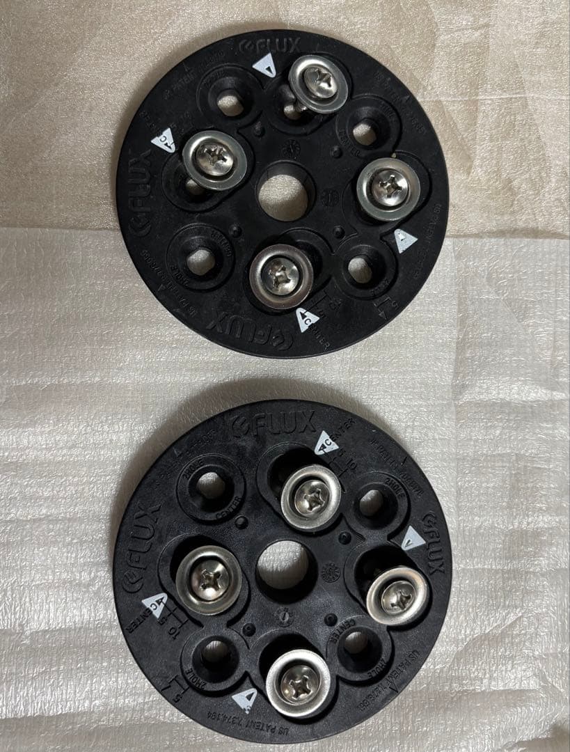 FLUX XF ホワイト スノーボードビンディング