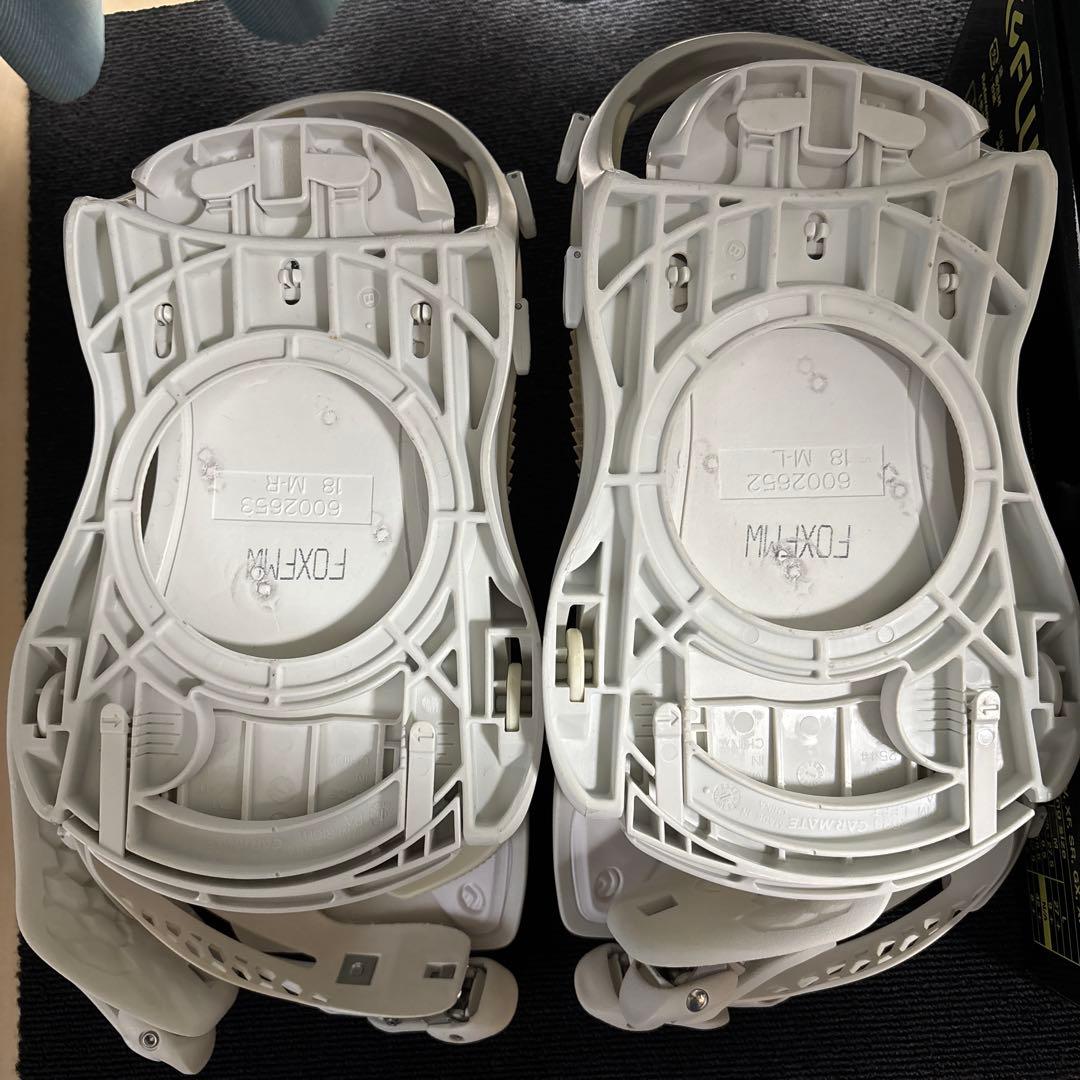 FLUX XF ホワイト スノーボードビンディング