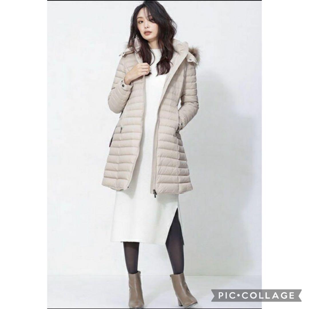 タトラス CIMA ダウンコート ナノユニバース別注 ベージュ 02