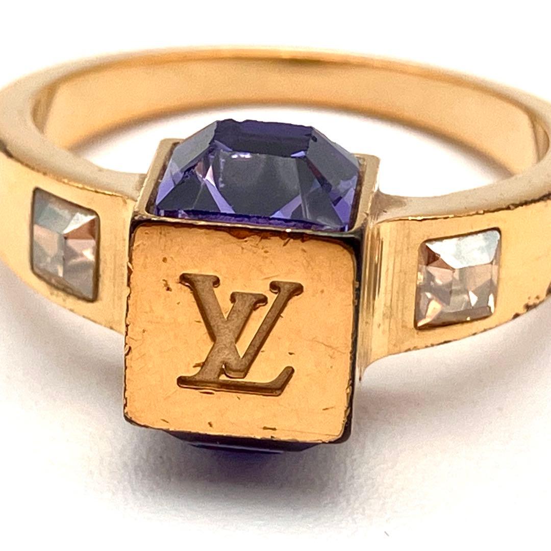 ルイ ヴィトン バーグ ギャンブル リング 指輪 Lサイズ 17号相当