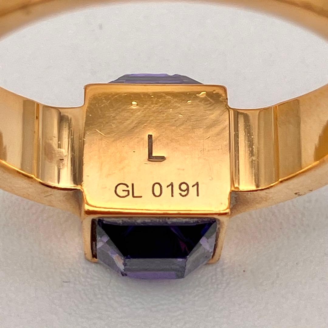 ルイ ヴィトン バーグ ギャンブル リング 指輪 Lサイズ 17号相当