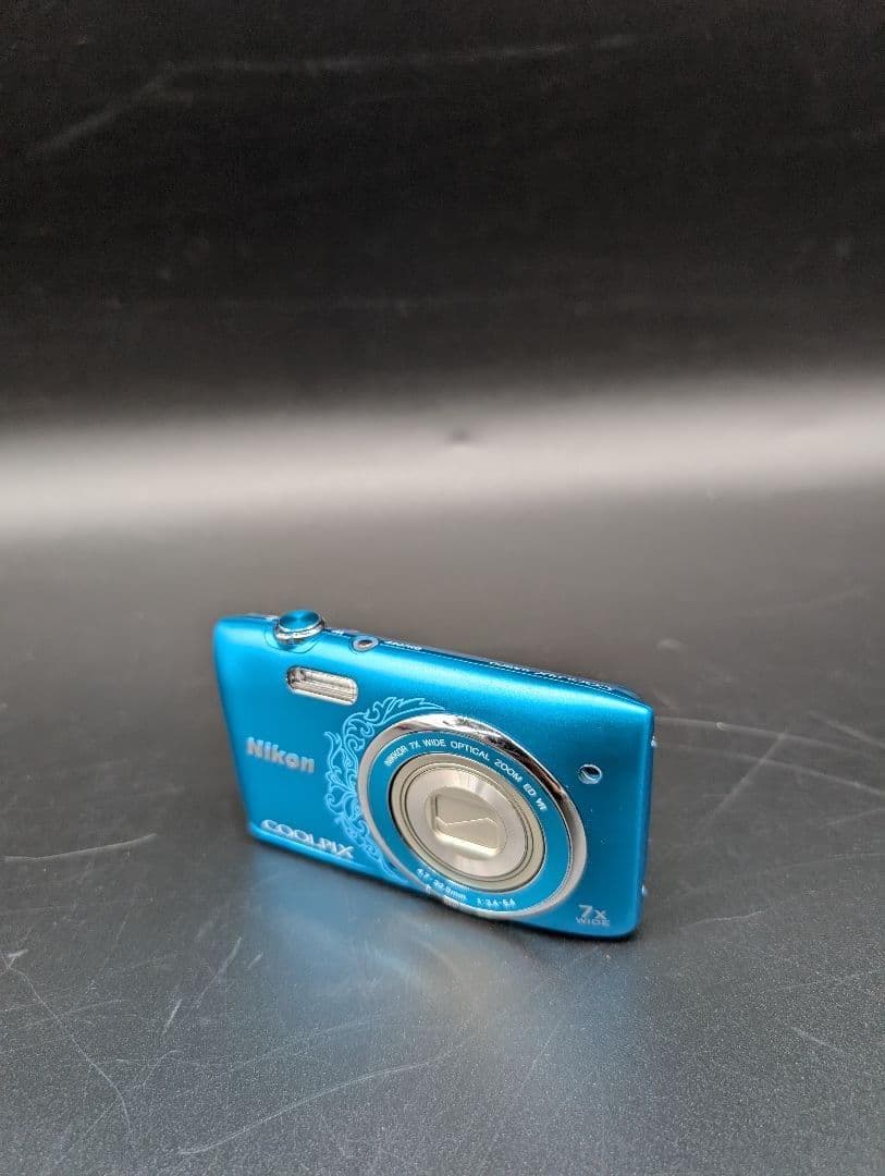 【美品】Nikon coolpix S3500 デジタルカメラ ブルー