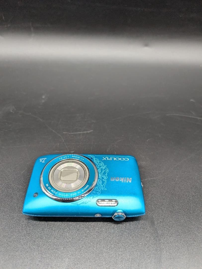 【美品】Nikon coolpix S3500 デジタルカメラ ブルー