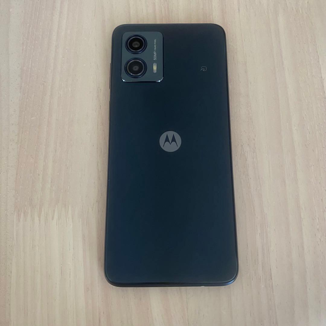 moto g53y 5G インクブラック ケース2つ付き