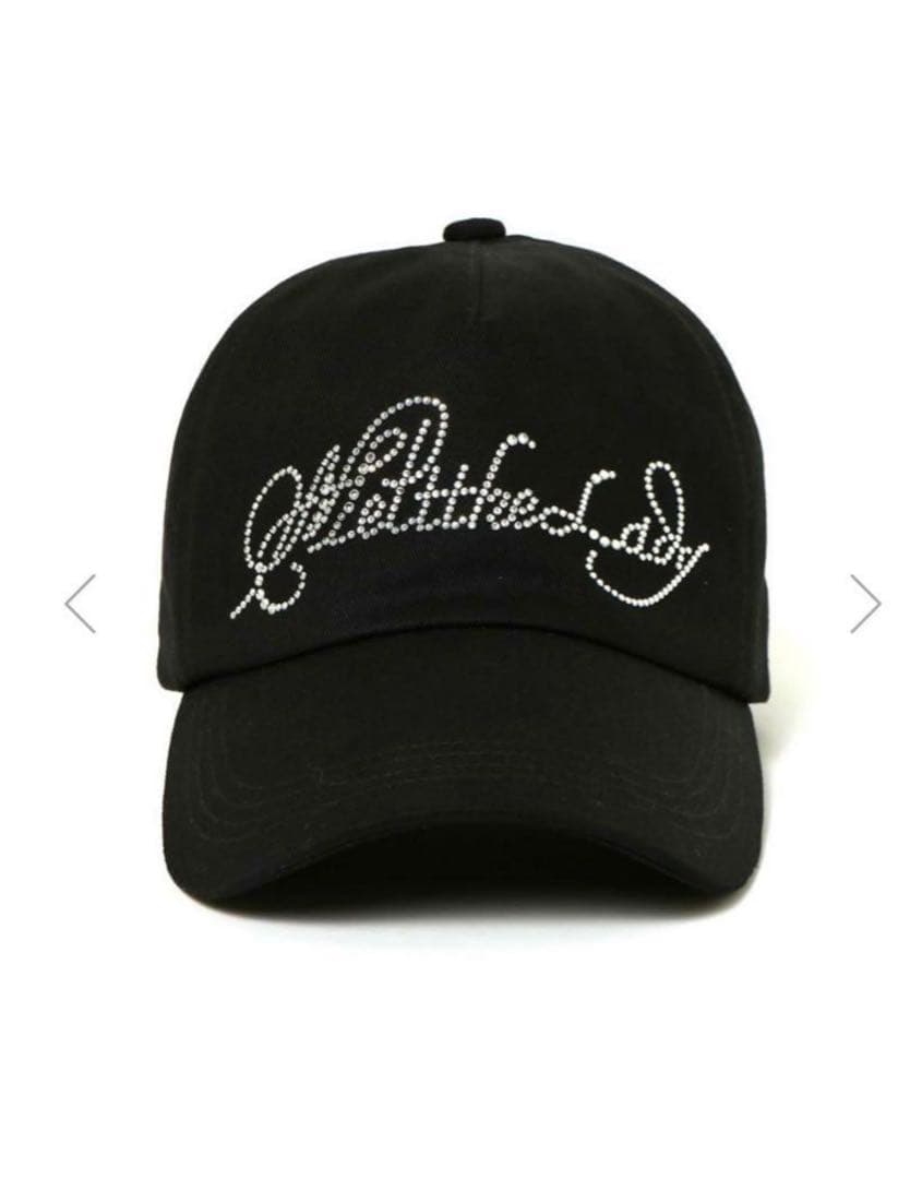melt the lady メルトザレディ logo cap black