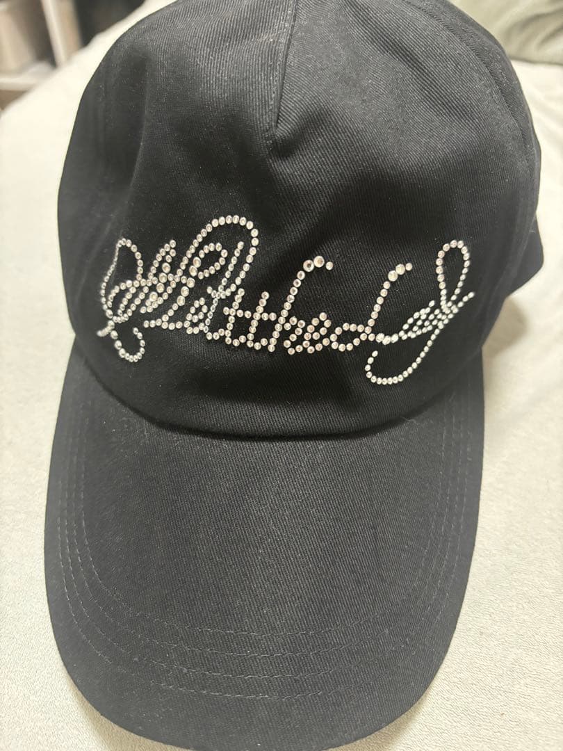 melt the lady メルトザレディ logo cap black