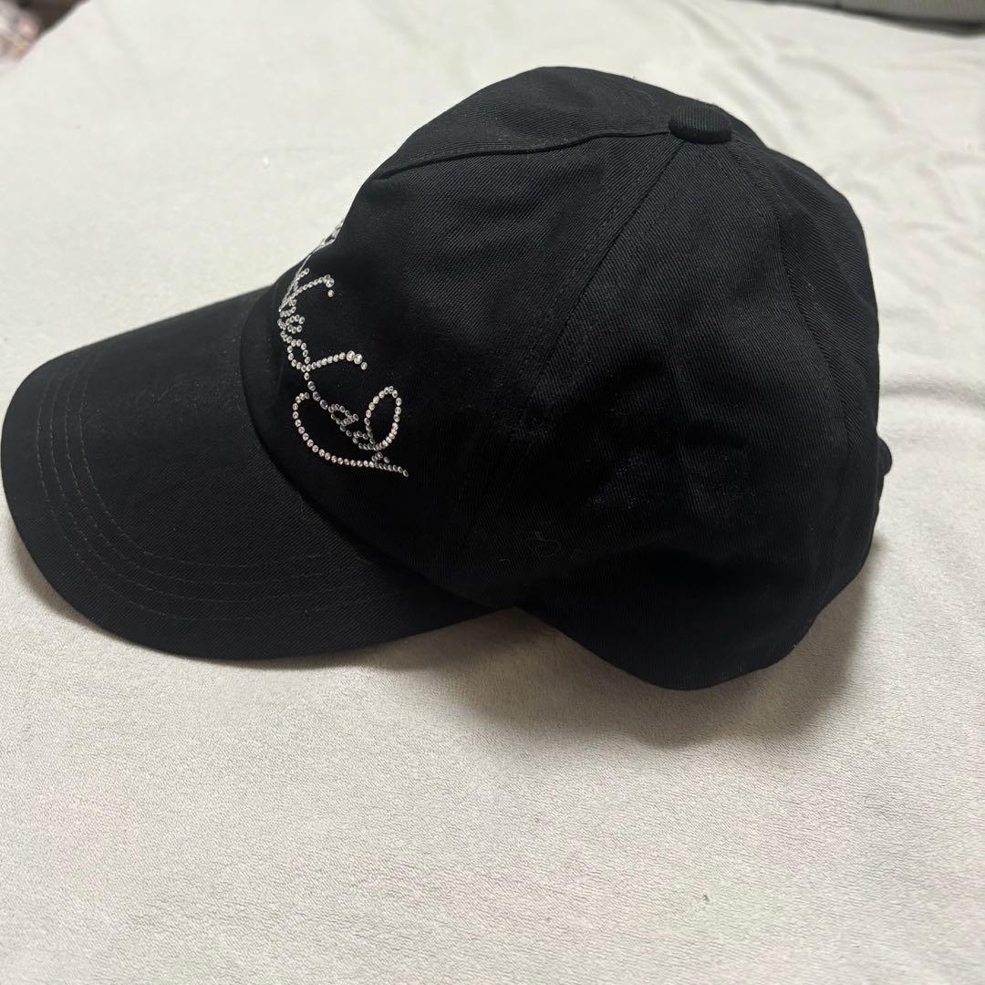 melt the lady メルトザレディ logo cap black