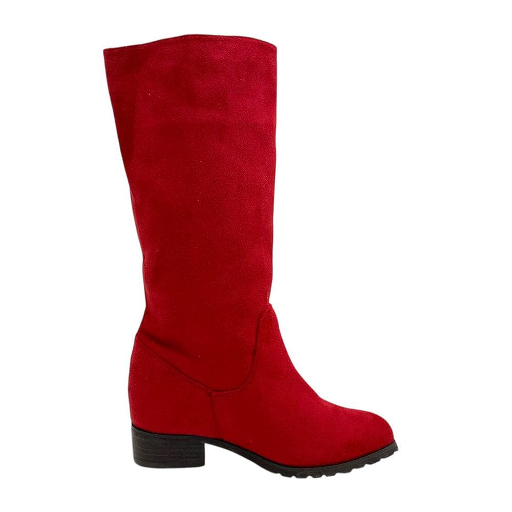 未使用 PINK HOUSE ピンクハウス ロングブーツ フリル フェイクレザー