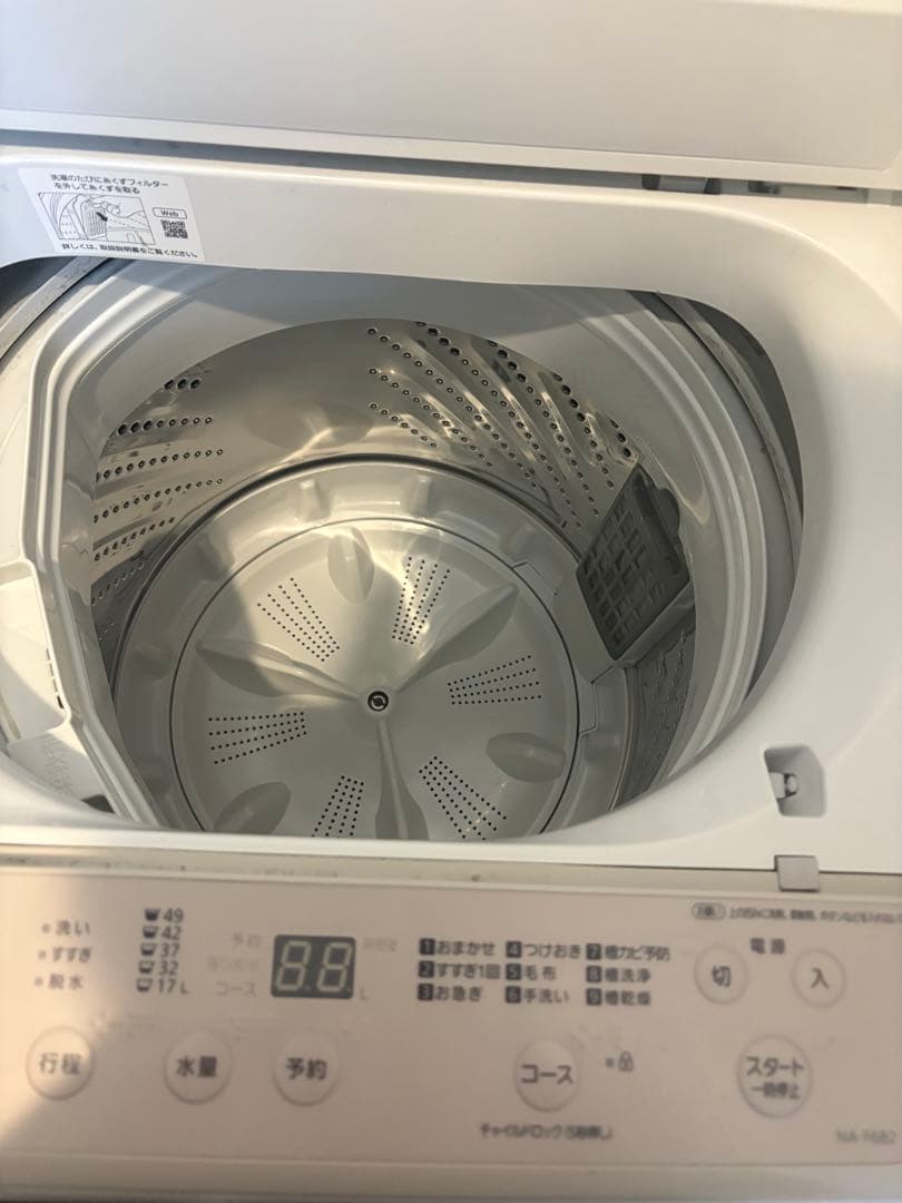 Panasonic NA-F6B2-C 洗濯機6.0kg 2023年製