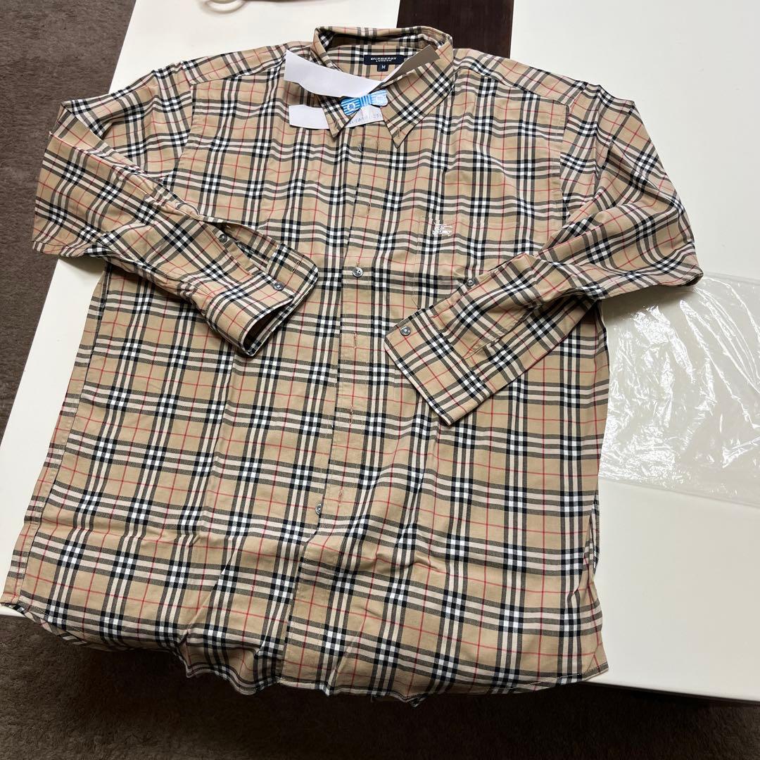 Burberry 長袖シャツ ベージュ・チェック