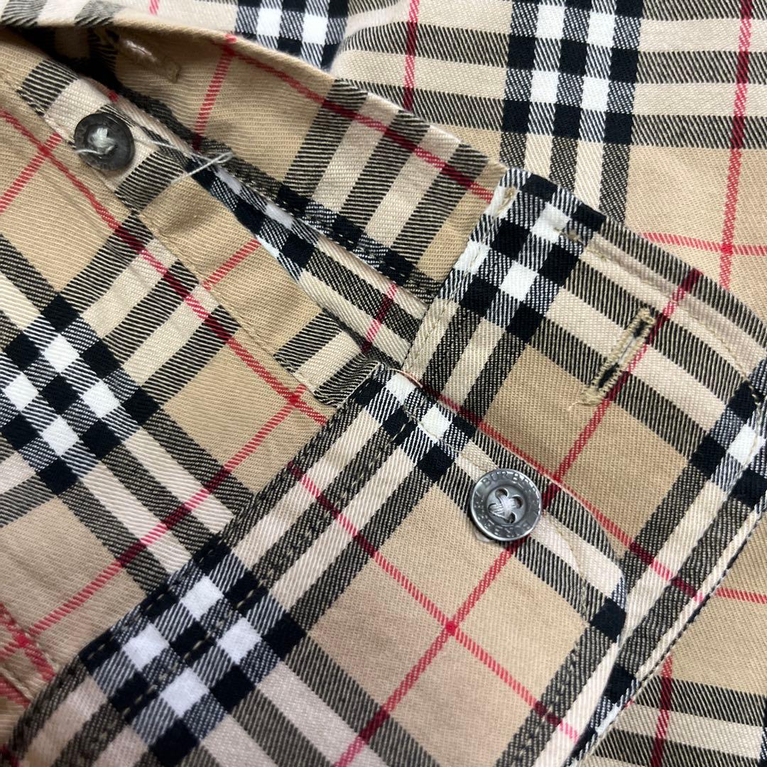 Burberry 長袖シャツ ベージュ・チェック