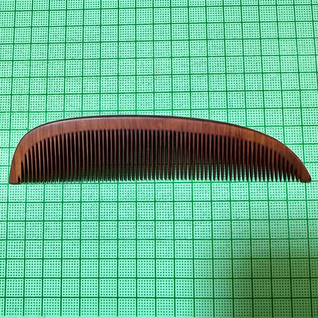 山半 二十三や イスノキ 5.3寸 ビンカキ つげ櫛 とき櫛 お六櫛 とかし櫛