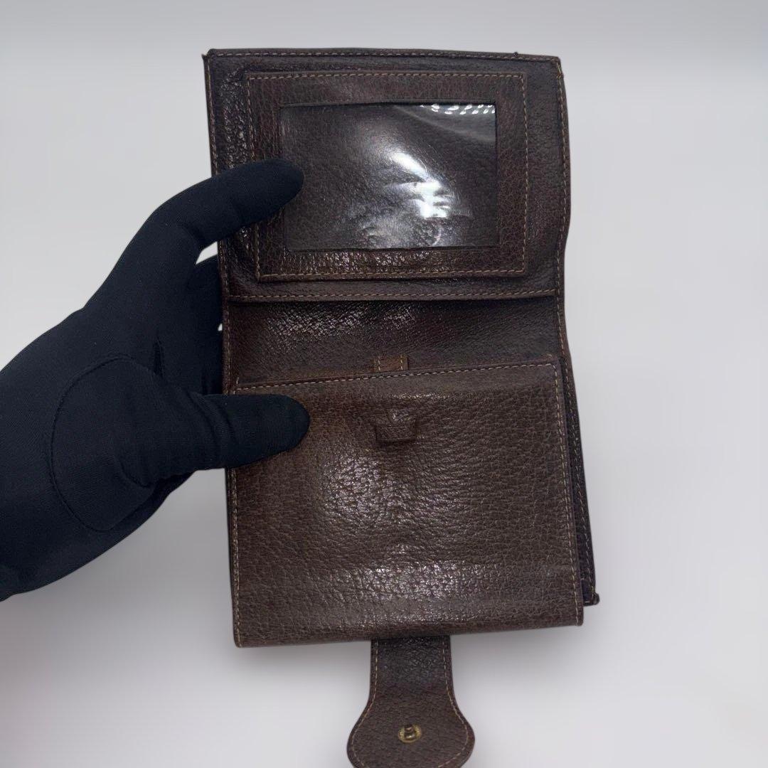 GUCCI GGモノグラム 二つ折り財布